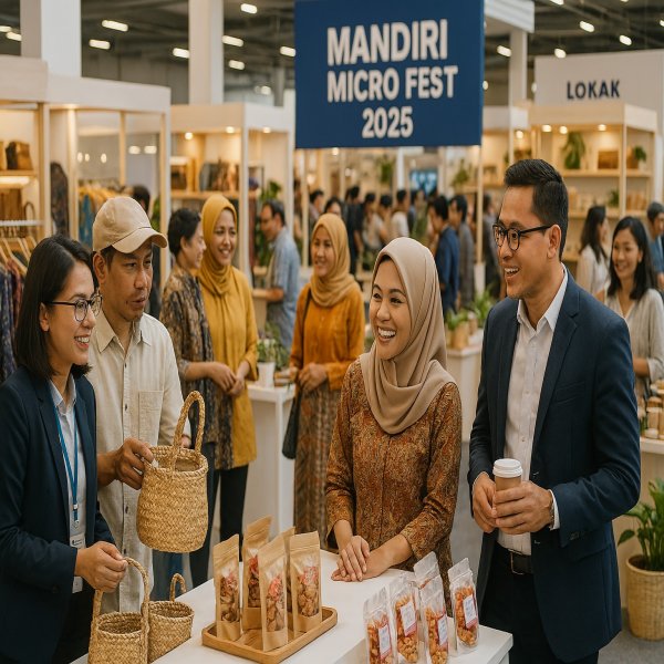 Lewat Mandiri Micro Fest 2025, Bank Mandiri Percepat UMKM Naik Kelas