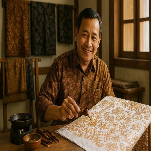 Usaha Batik Pak Budi, Produsen Batik Lokal yang Siap Bersaing di Pasar Nasional