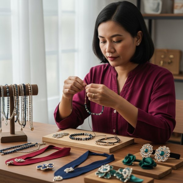 Aksesoris Kreatif Kak Anita, UMKM Lokal dengan Sentuhan Handmade Unik dan Berkualitas