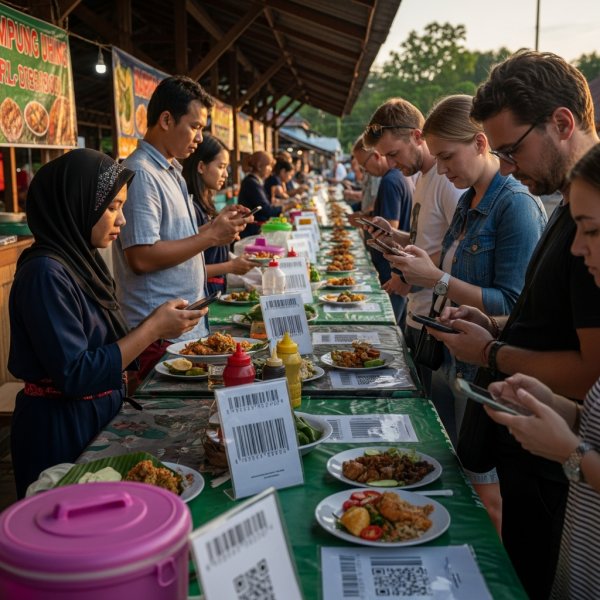 Cegah Getok Harga, Kuliner Kampung Ujung Labuan Bajo Dipasangi Barcode